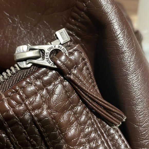 Members Only - Brown Faux Jacket. - Picture 6 of 7